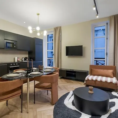 Apartment Appart 4pers#1 Bedroom#bastille#placedesvosges#ac