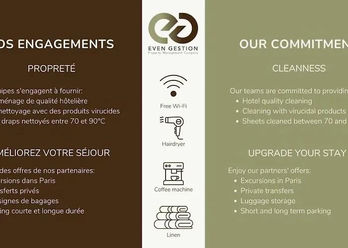 Apartament Appart 4pers#1 Bedroom#bastille#placedesvosges#ac Paryż