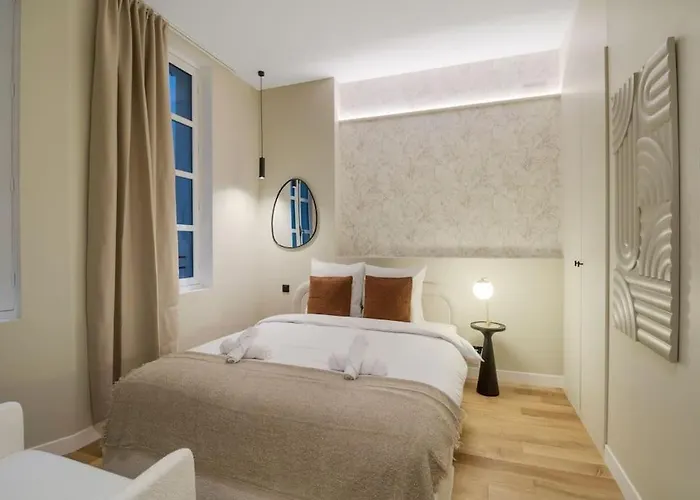Appart 4pers#1 Bedroom#bastille#placedesvosges#ac Apartament Paryż