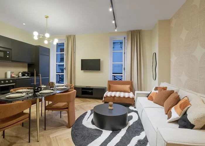 Apartament Appart 4pers#1 Bedroom#bastille#placedesvosges#ac Paryż